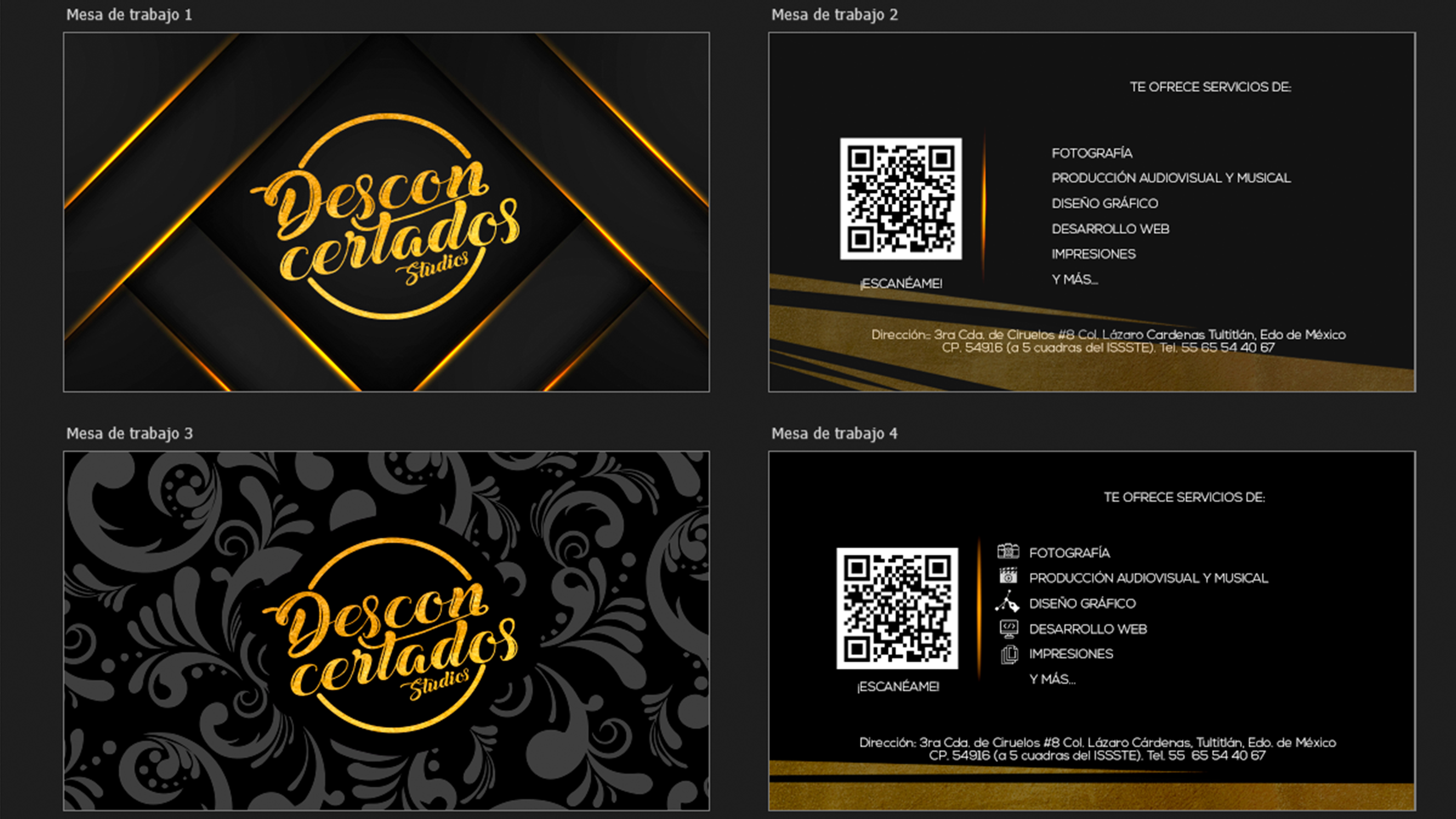 Soluciones de diseño gráfico para identidad visual y promoción